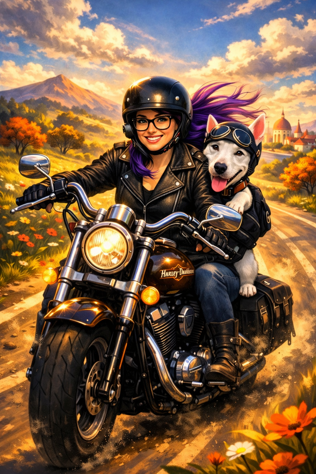 Mary Carry motorcycle