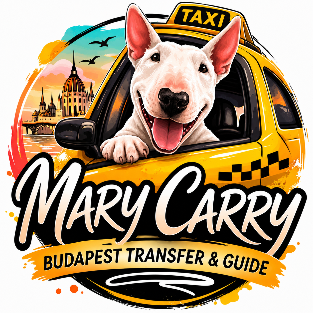 Mary Carry Budapest Transfer and Guide logo