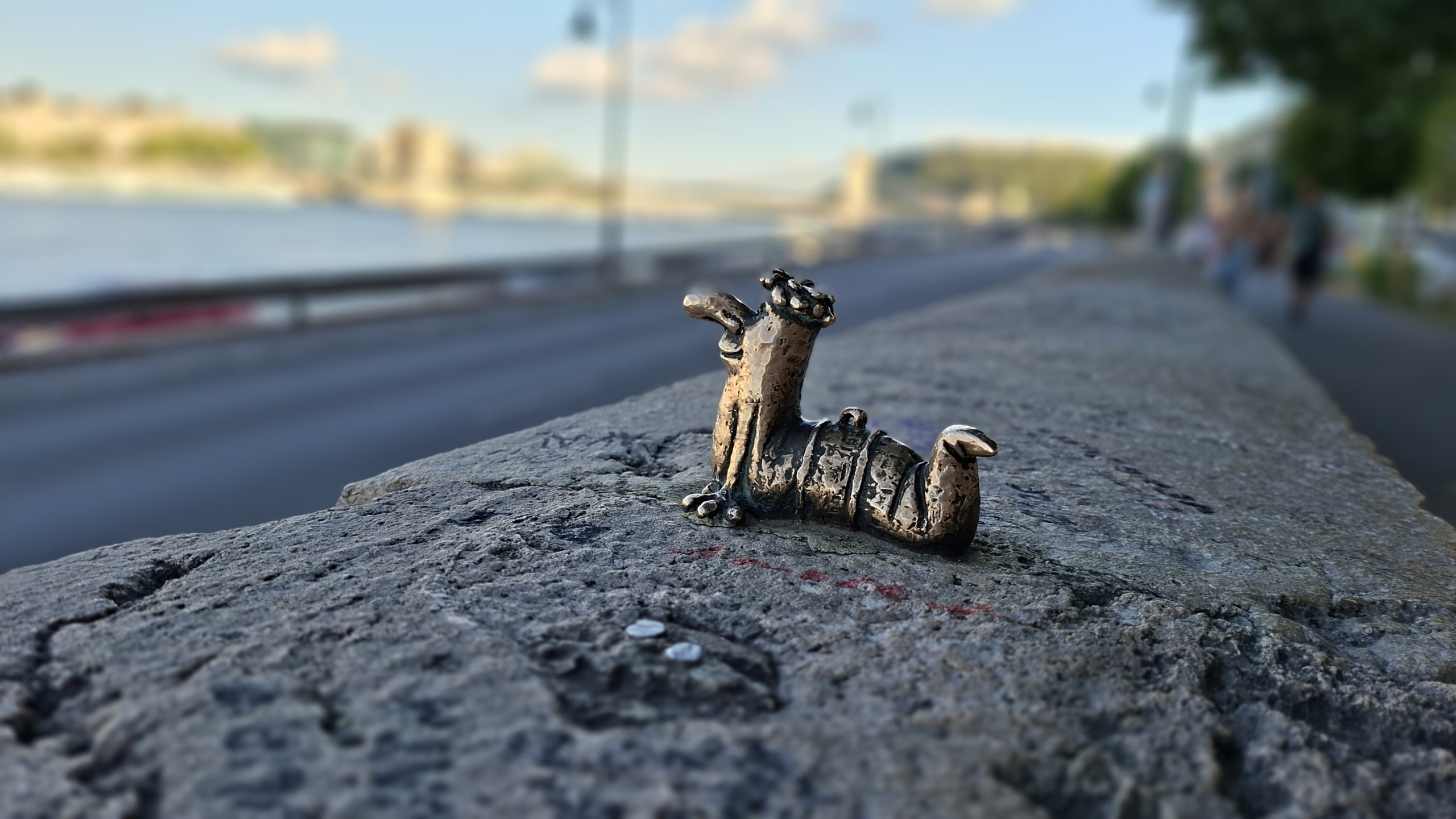 Kolodko mini sculpture in Budapest